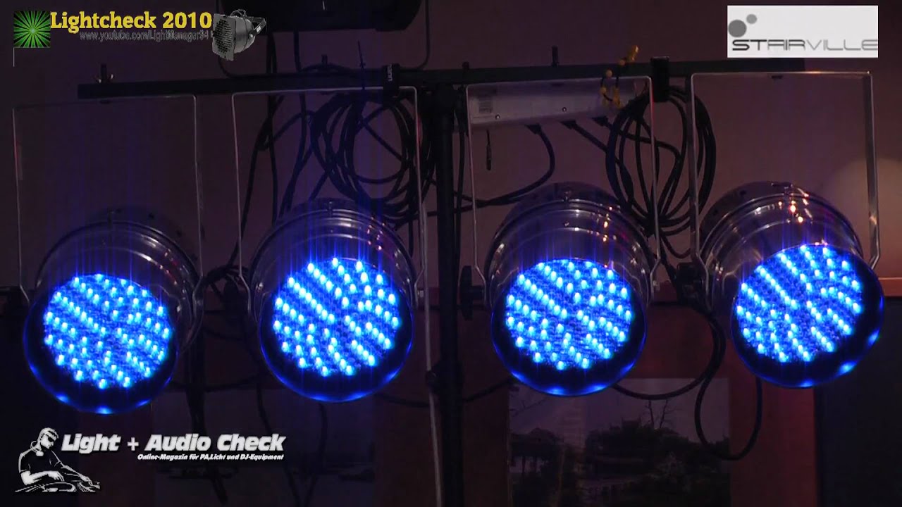 Video Check  - Stairville LED Par 64 10mm RGB
