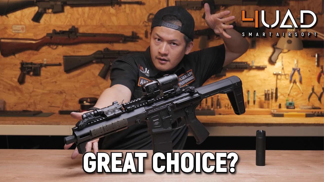 Pretty good for your first AEG!!!  Poseidon Theseus M4 AEG 海神忒修斯|  值不值得買? | The Honest