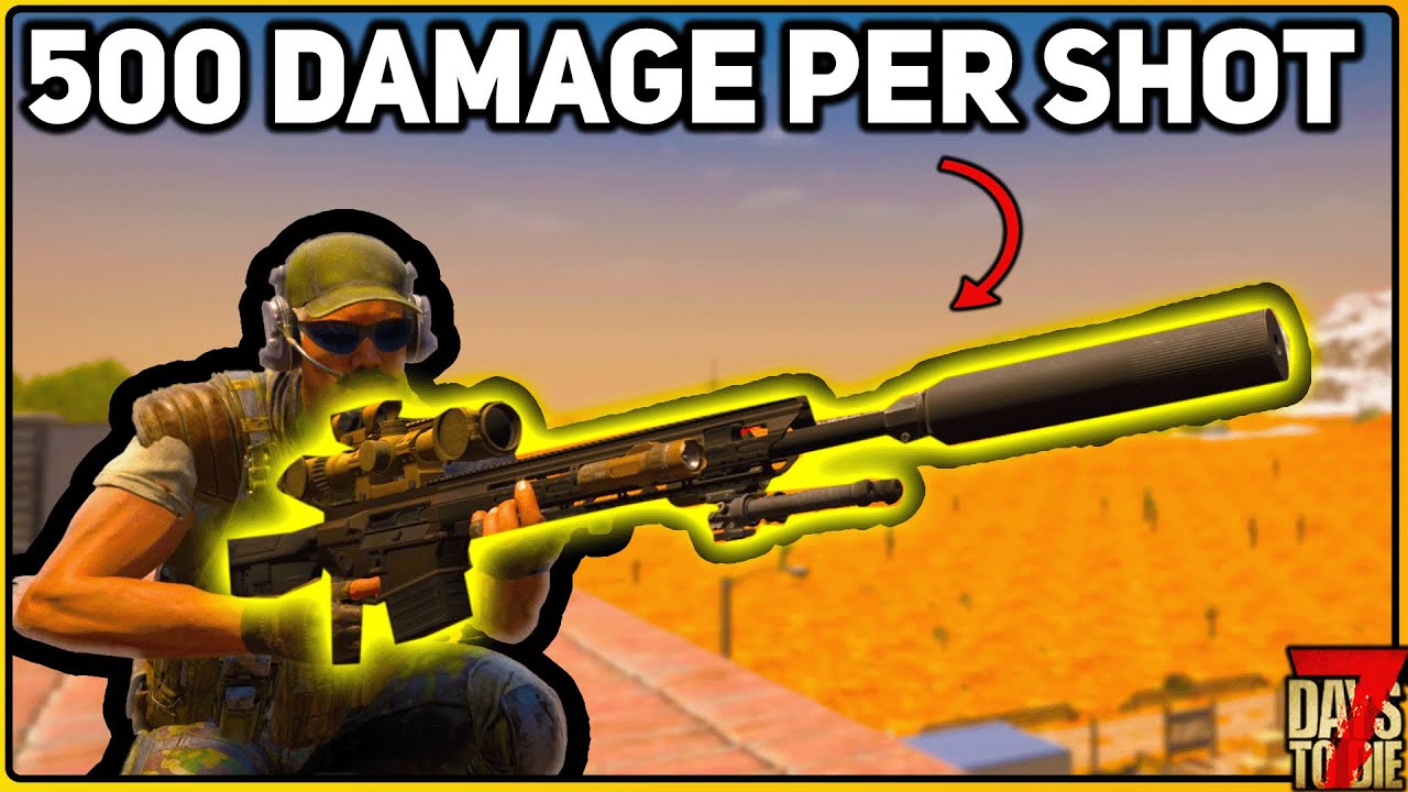 This Rifle is THE ULTIMATE SNIPER in This 7dtd Mod - EFT #23