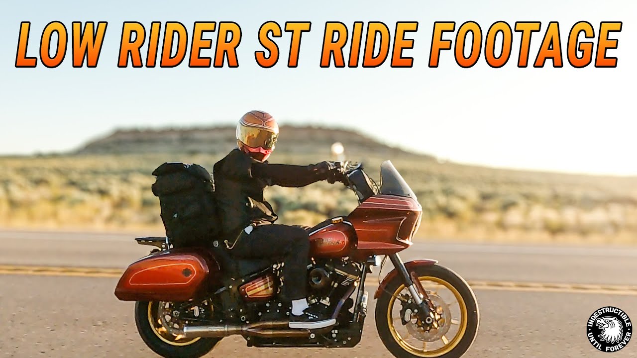 EPIC Harley Davidson Low Rider ST Ride Footage