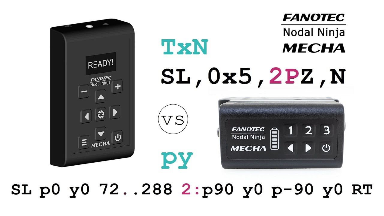 Tilt and Number of Positions vs. Pitch and Yaw &ndash; MECHA C1 and C2 Controllers