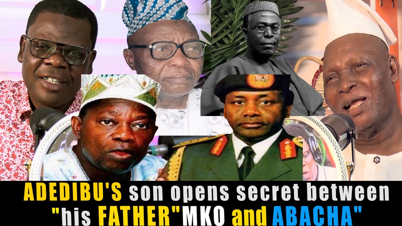 ADEDIBU'S son opens secret between 