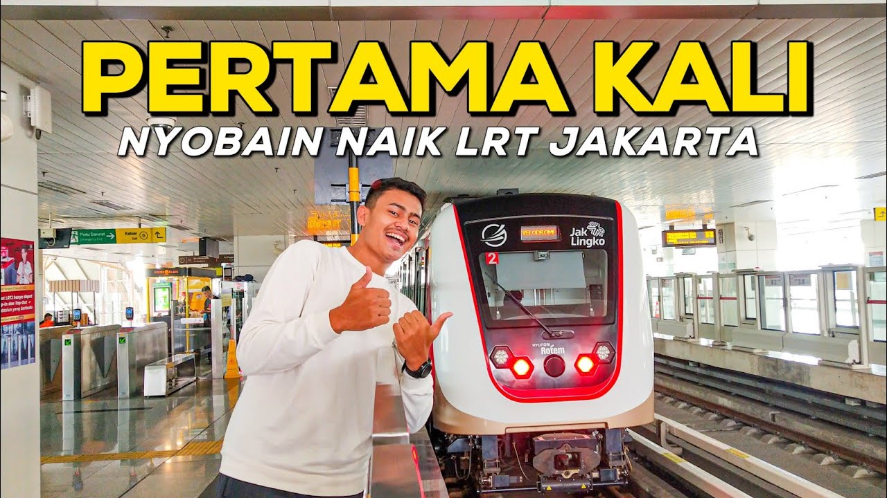 CARA NAIK LRT JAKARTA RIBET!? - NAIK LRT JAKARTA