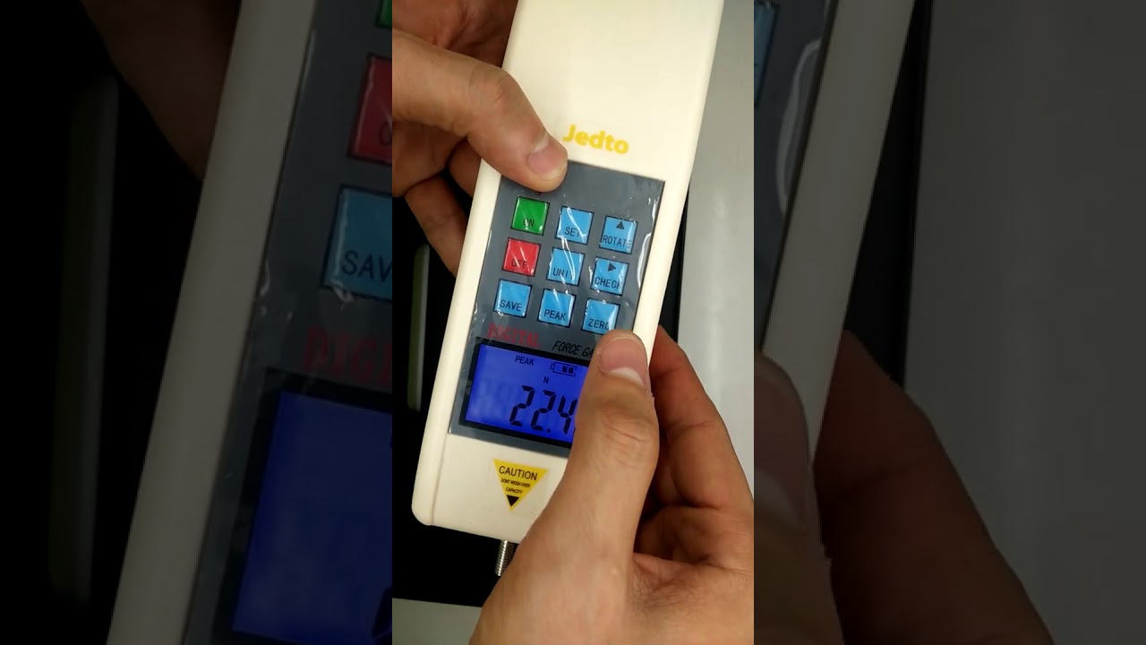HF-500  JEDTO DIGITAL PUSH PULL GAUGE FORCE GAUGE