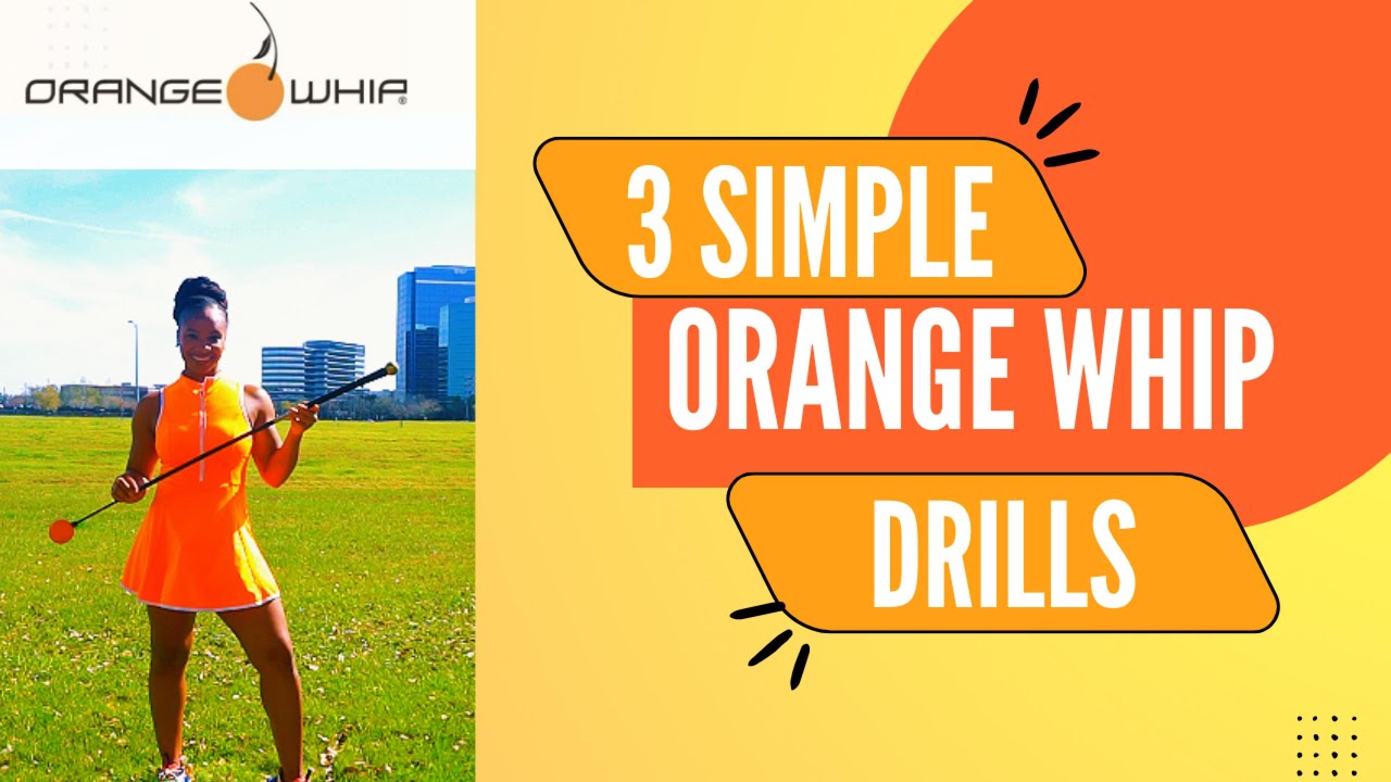 Orange Whip Trainer: 3 Essential Drills for a Smoother, More Powerful Golf Swing! | #golf