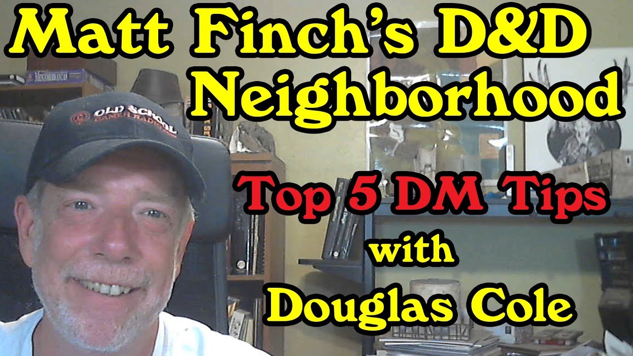Top 5 DM Tips with Douglas Cole