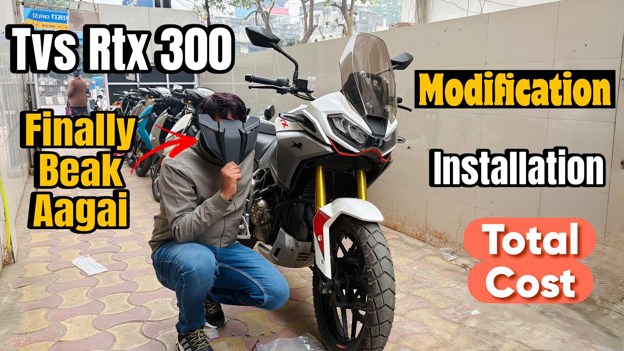 Tvs Apache Rtx 300 Modification || Tvs Rtx 300 Modification || Tvs Rtx 300 Accessories| Beak Cost