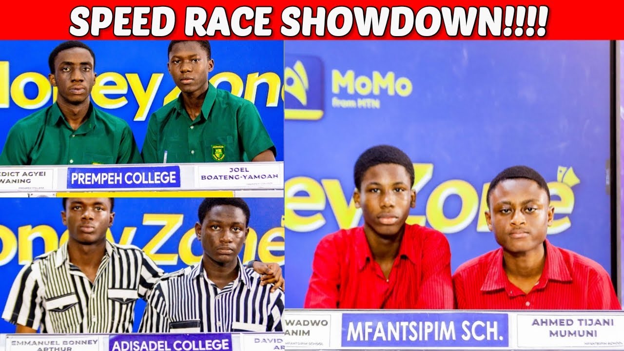 🔥 Prempeh vs ADISCO vs BOTWE — SPEED RACE Mayhem! | NSMQ2025 Quarterfinals