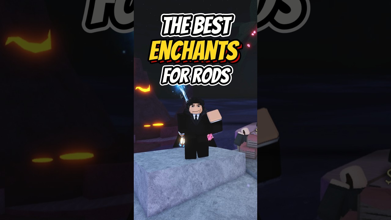 The best enchant for rods!! #roblox #fisch #gaming