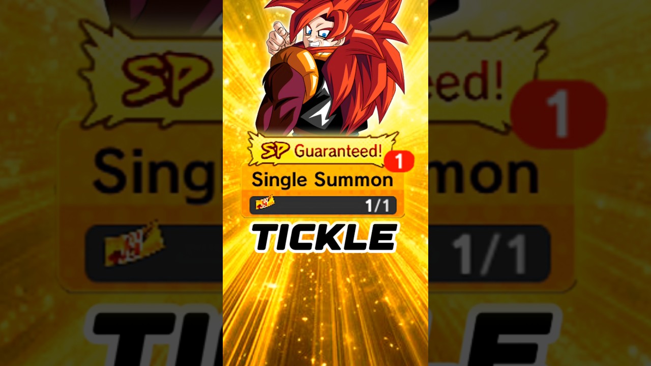 No Way&hellip; I Got the RAREST Summon Animation 🤯 In Dragon Ball Legends!