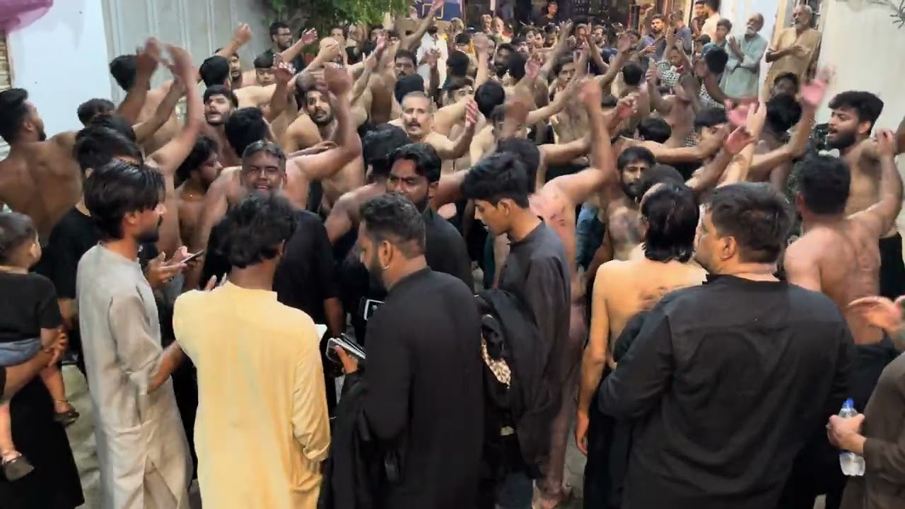 30 May 18 Jeth 2024 Jumarat Matamdari Irtiza House Golimar Karachi Sirat Ul Hussain Mesam Shah