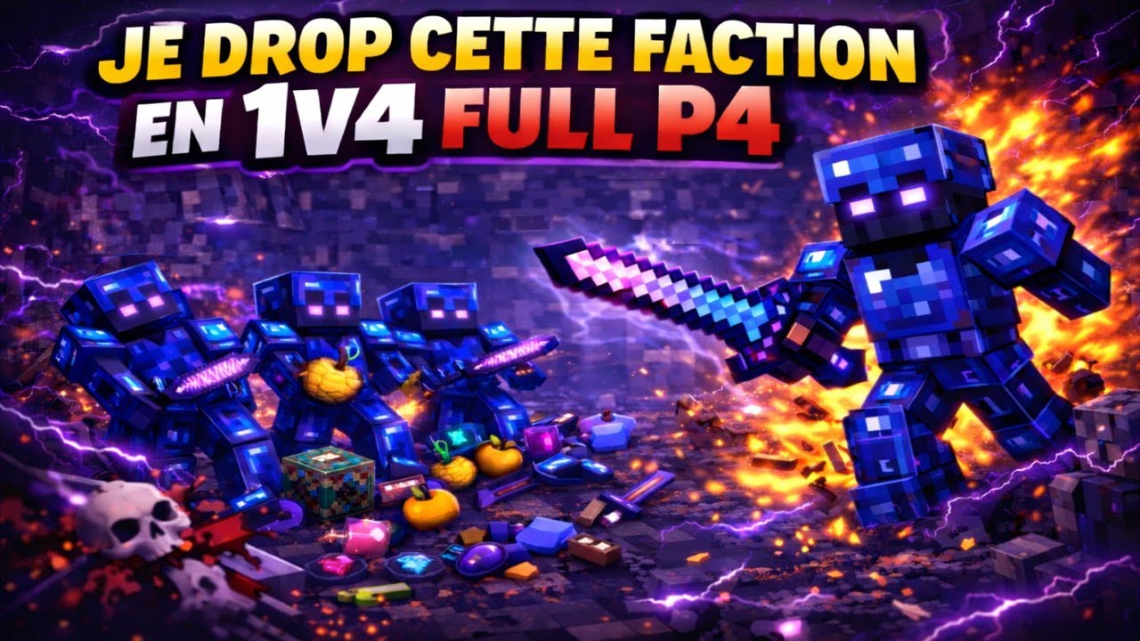 JE DROP CETTE FACTION EN 1V4 FULL P4 ! 😱 | KFaction V10 | Concours 2000 PB