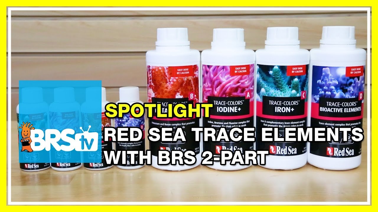 Step up your BRS 2 part dosing game with BRS Red Sea Trace Colors Hybrid | BRStv Spotlight