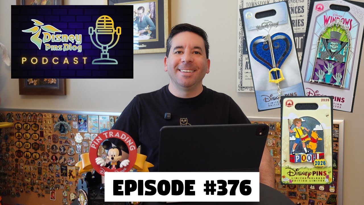 Подкаст DPB № 376: Новости о значках Disney, январь 2026 года, неделя 1!