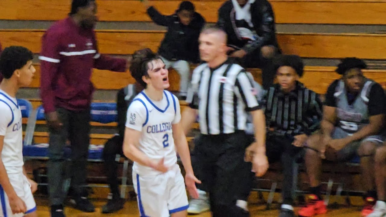 NORCOM-57 против NORFOLK COLLEGIATE-65, университетские парни🏀