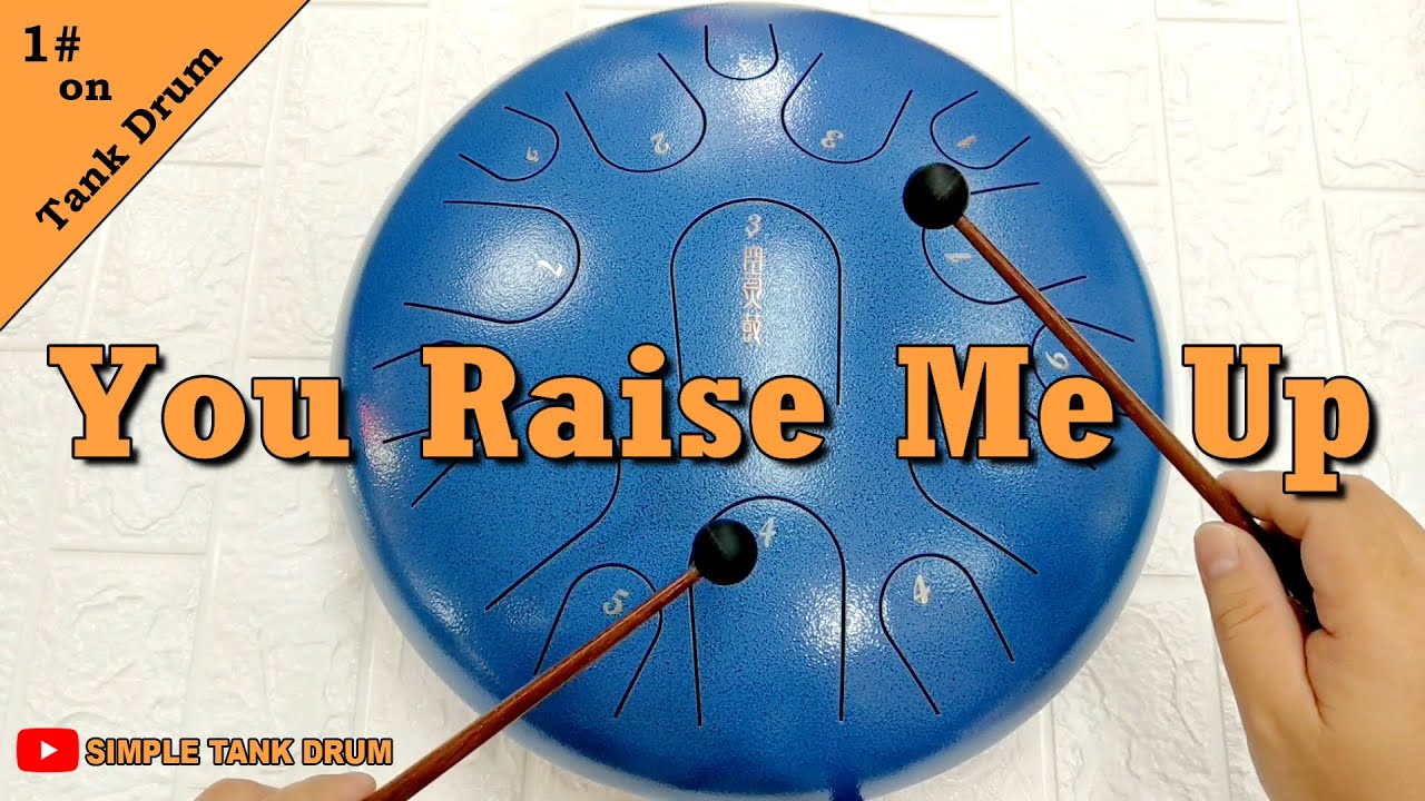 You Raise Me Up (Josh Groban) - Simple Tank Drum Cover with Tabs