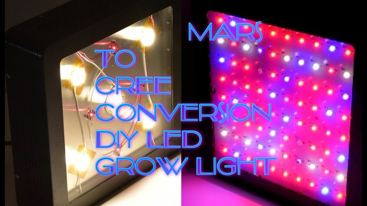 GrowHack:  MARS to CREE conversion DIY LED grow light