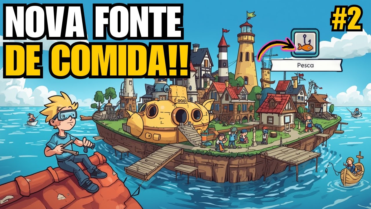 A CIDADE FLUTUANTE começou a PROSPERAR!! | Flotsam #2