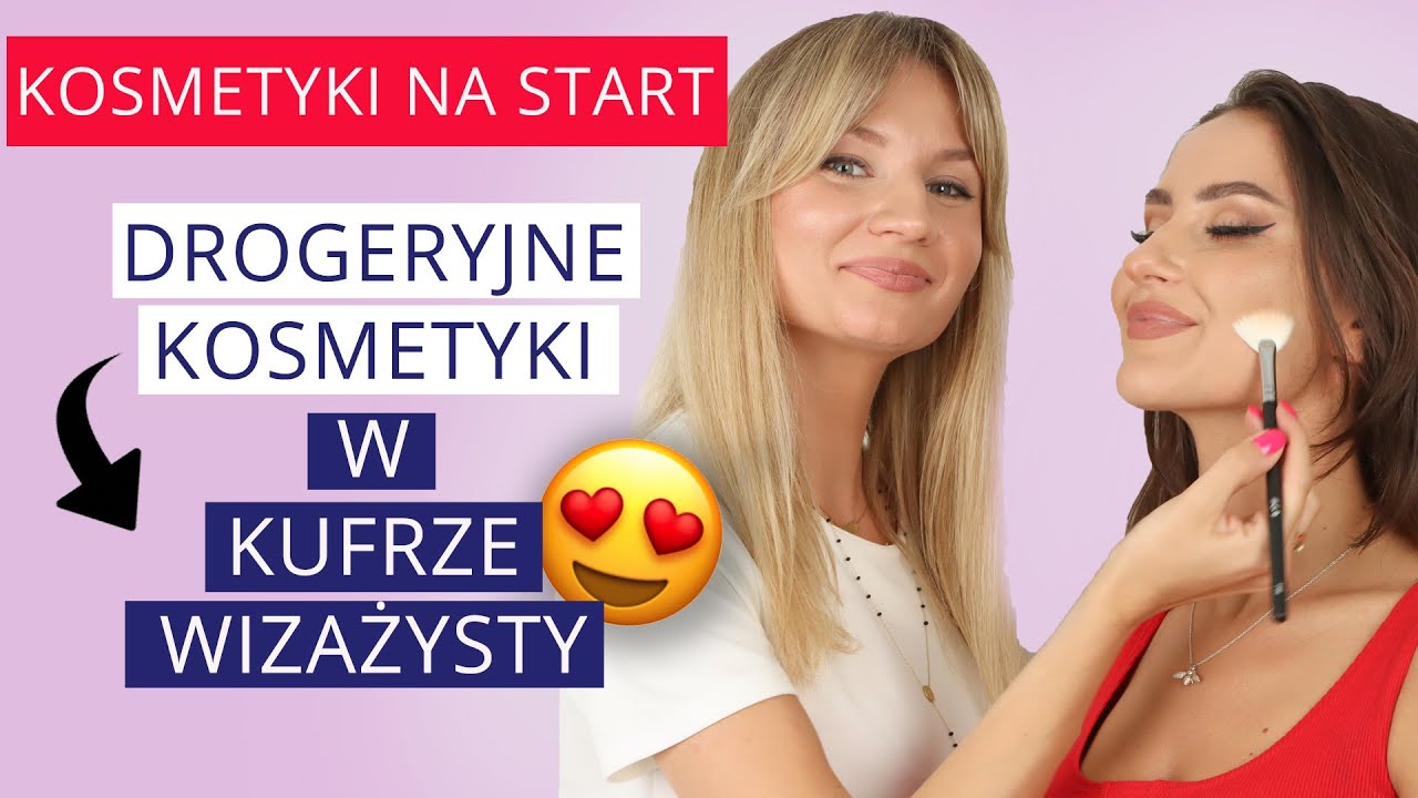 KUFER WIZAŻYSTY. Poznaj DROGERYJNE KOSMETYKI do PROFESJONALNEGO MAKIJAŻU❤️ Podkłady, korektory