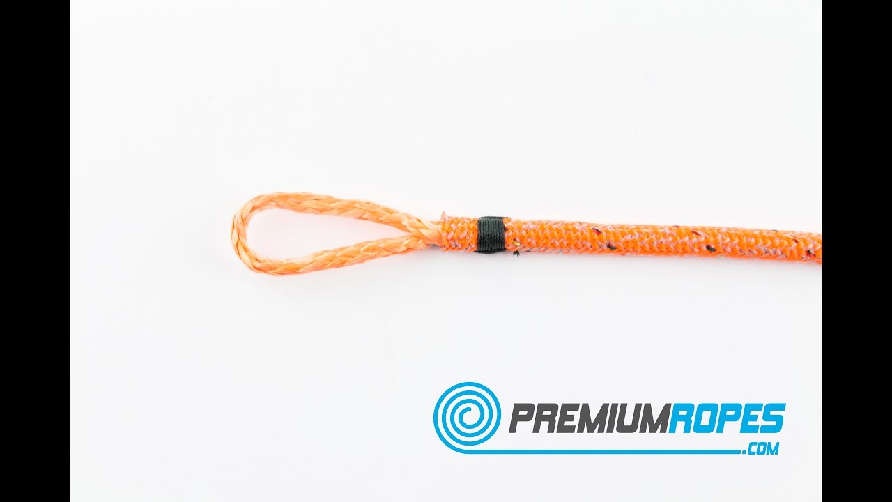 3.3.1.a Eye splice in double braided Dyneema - SIMPLE METHOD