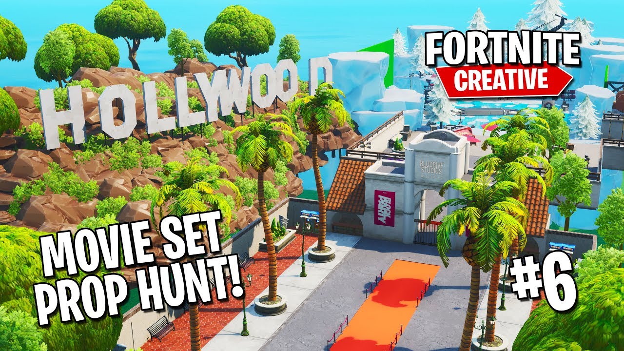 Building a PROP HUNT map in Fortnite #6 [Featured Creative Builder]
