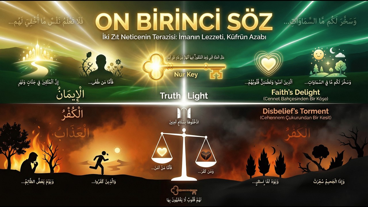 İnsanın İradesi Var mı, Yoksa Her Şey Kader mi On Birinci Söz Anlatıyor