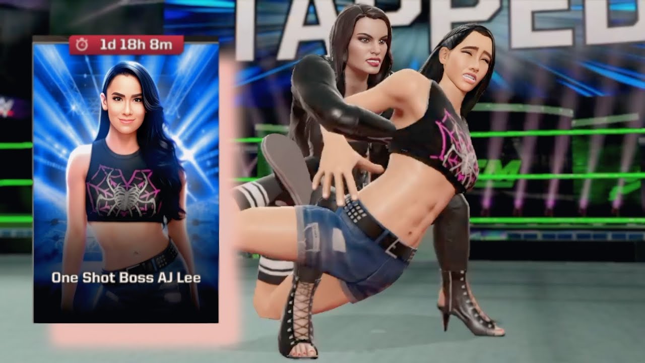 One Shot Boss / Aj Lee / Special Event / Wwe / WWE MAYHEM / Sarftech Gamer 