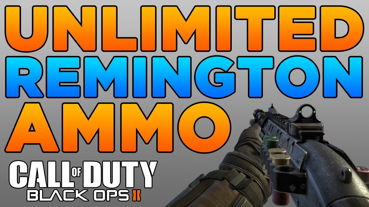 Black Ops 2 Zombies Glitches: Unlimited Remington Ammo!