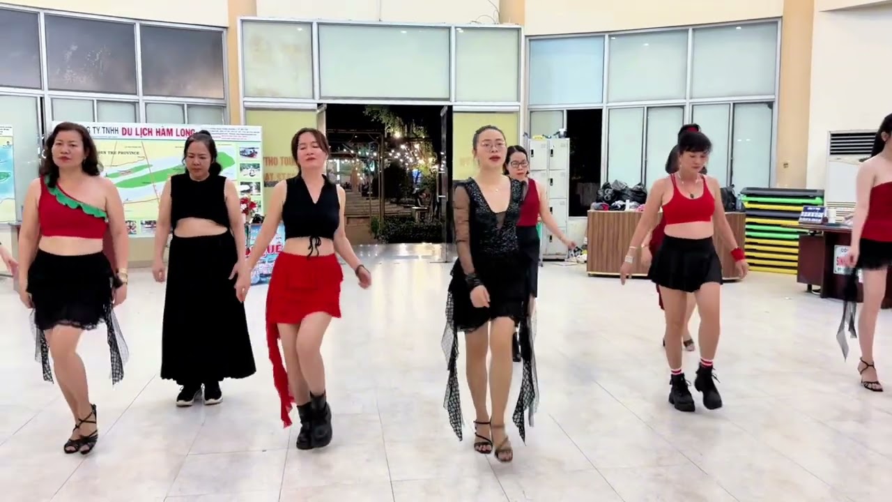 🎶Ướt lòng tango dance🎶 Team1 | Demo