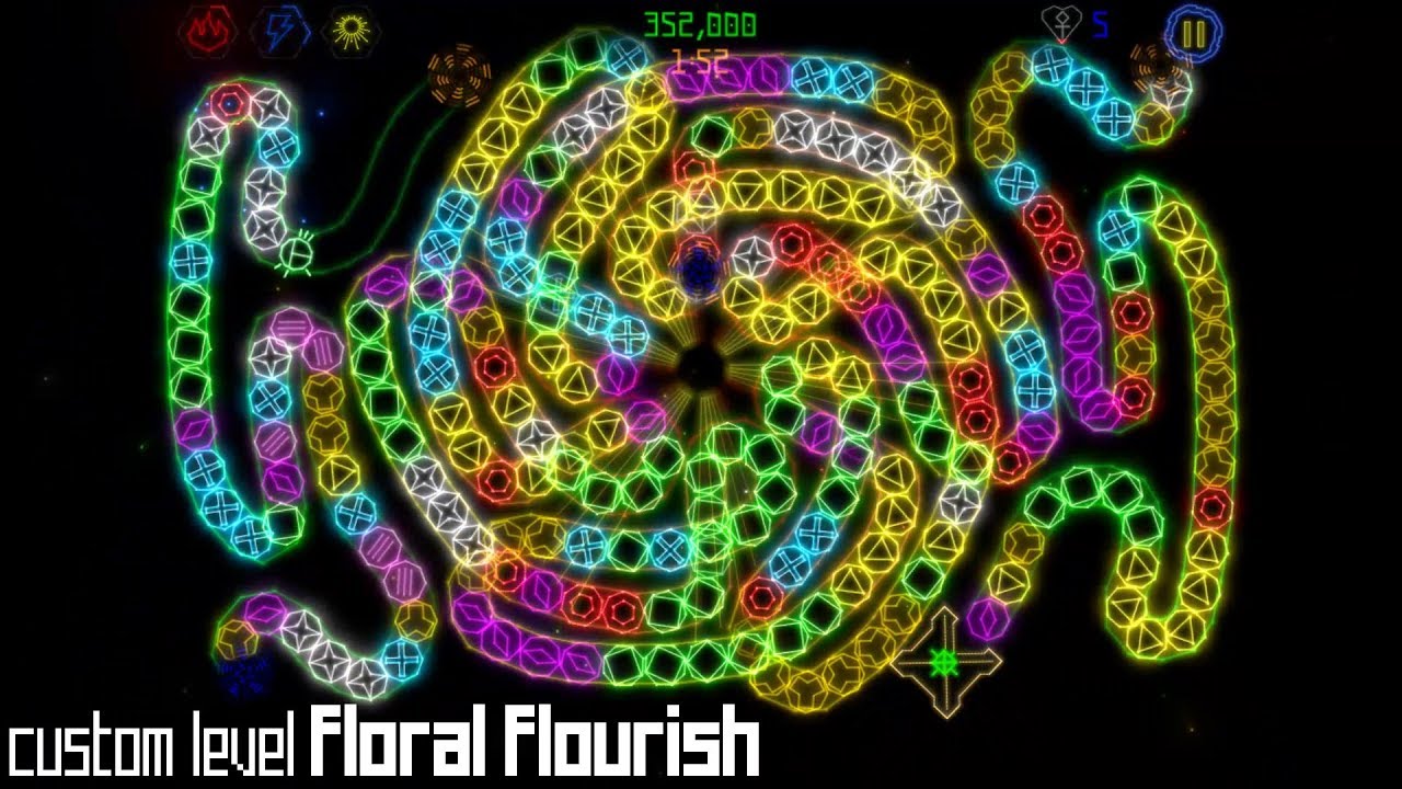 Luxor Evolved - Custom Level: Floral Flourish