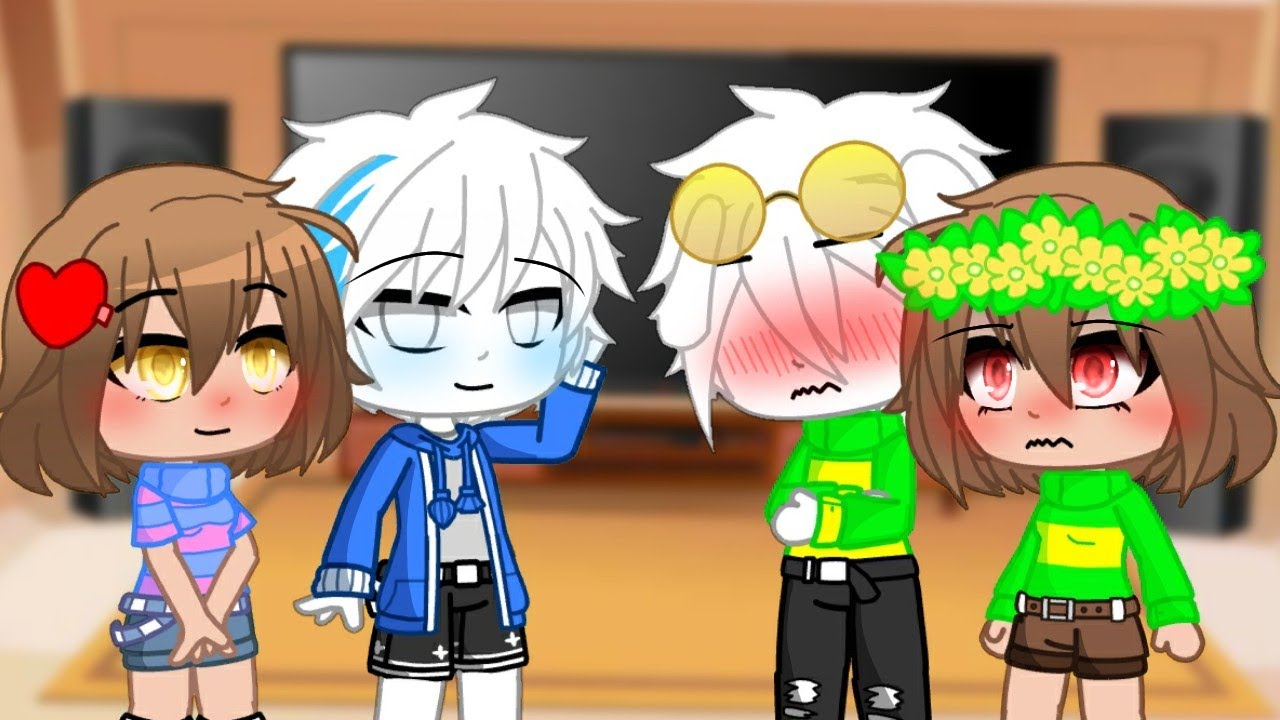 •Undertale реакция на Lovedtale• || °3 часть° || Gacha Club ✨