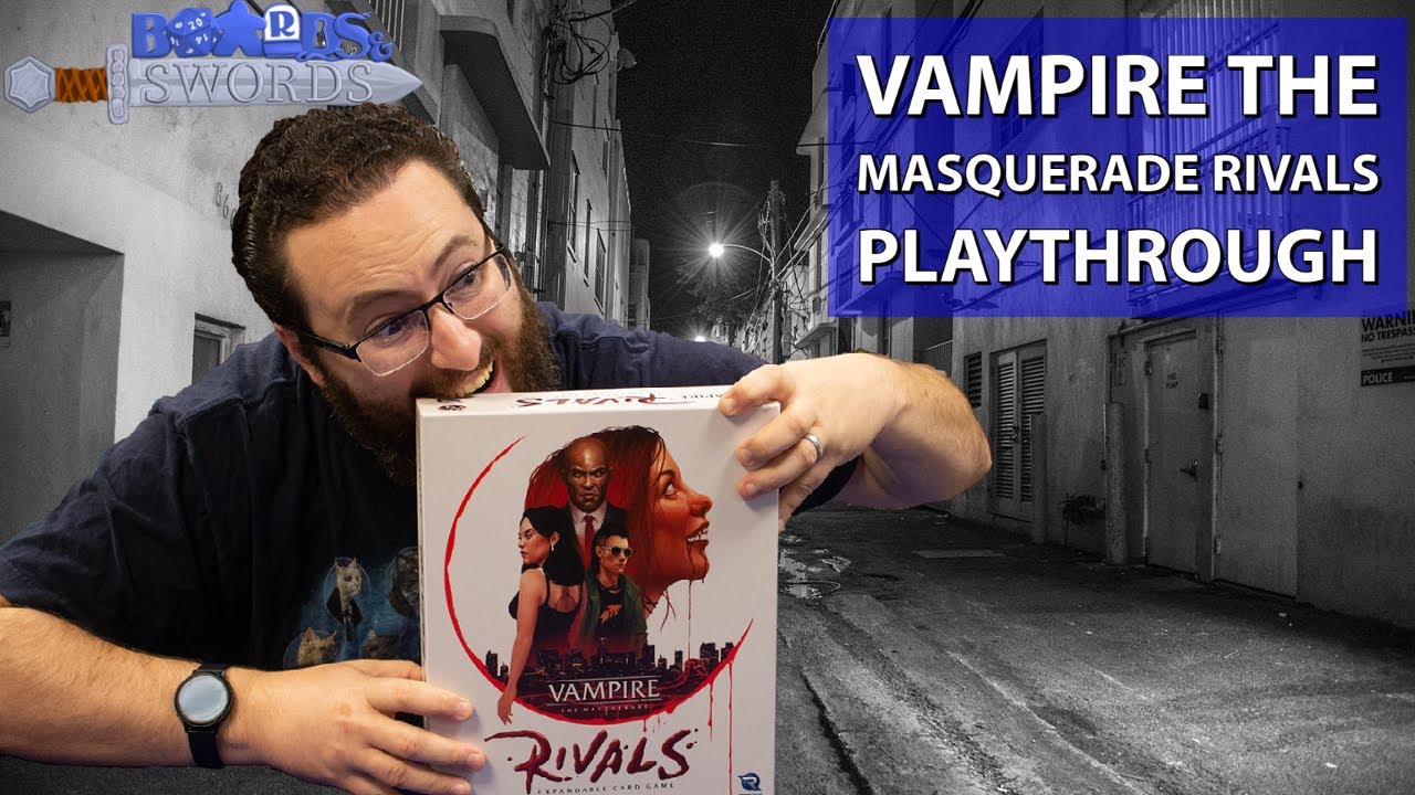 Vampire the Masquerade Rivals + Blood & Alchemy Expansion Gameplay