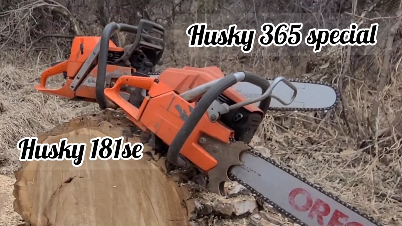 Will a ported 65cc saw cut with a stock 80cc saw? Husky 365 vs 181!!