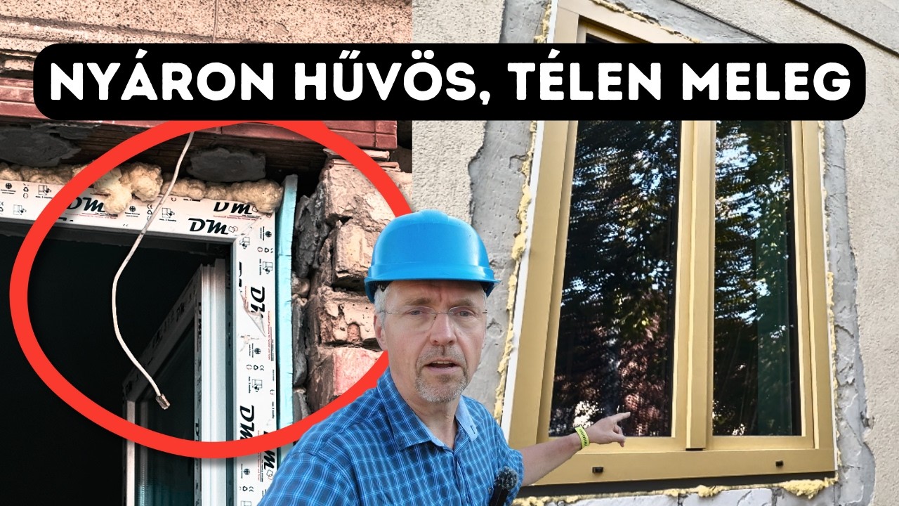 Erre figyelj ha ablakot cserélsz! -Így cseréltük ki az ablakokat –a folyamat hibákkal és tanácsokkal