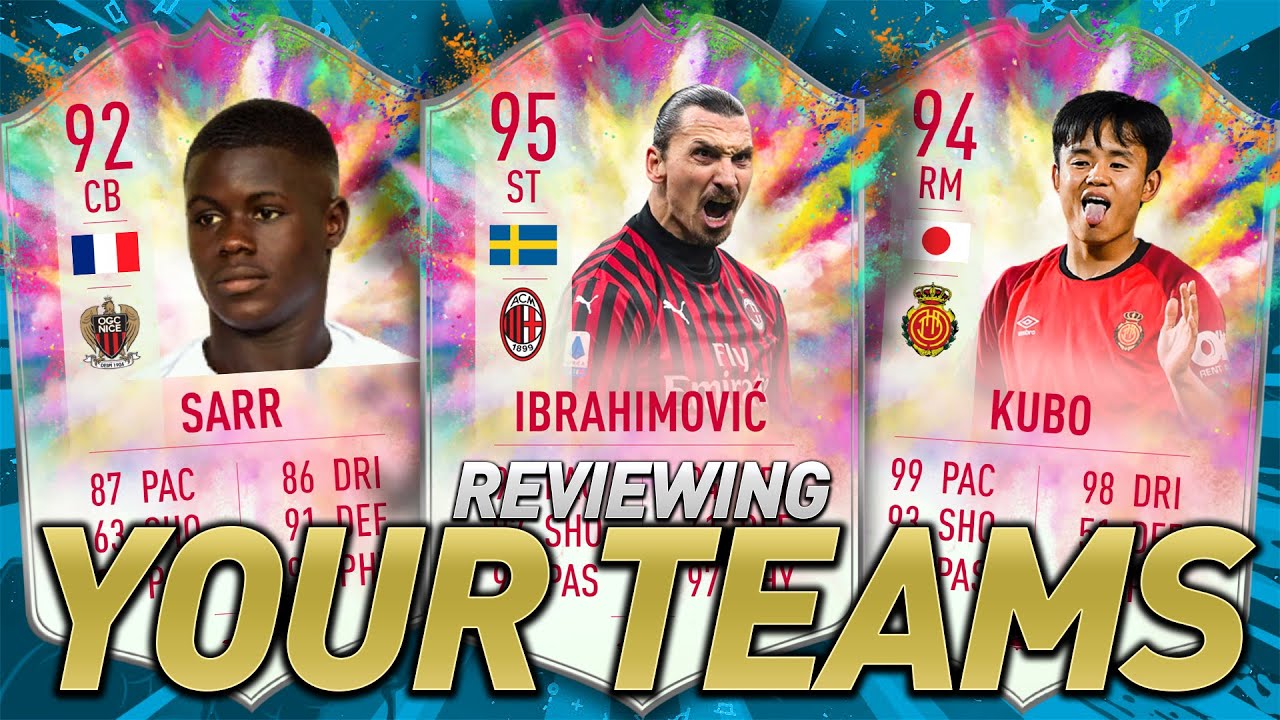 I RATE YOUR TEAMS! THE MOST OP FREE CARDS IN HISTORY! #FIFA20 ULTIMATE TEAM