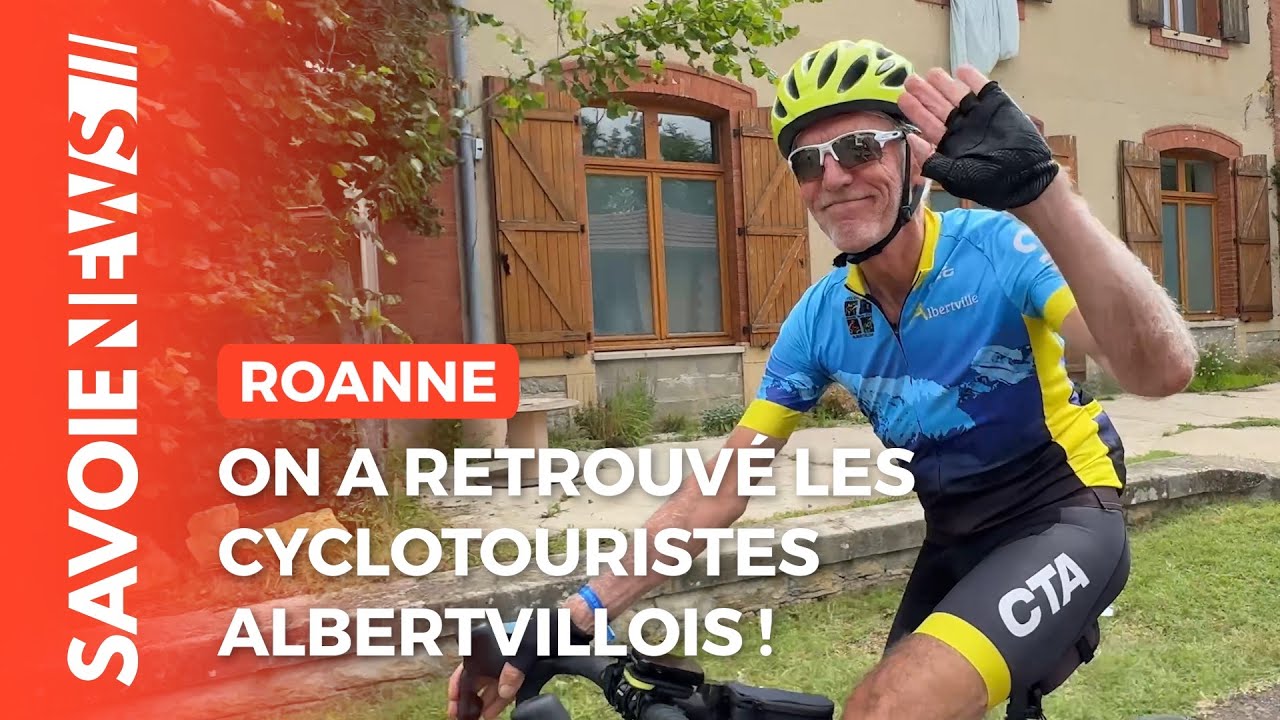 On a retrouvé les Cyclotouristes Albertvillois lors de la semaine fédérale à Roanne !
