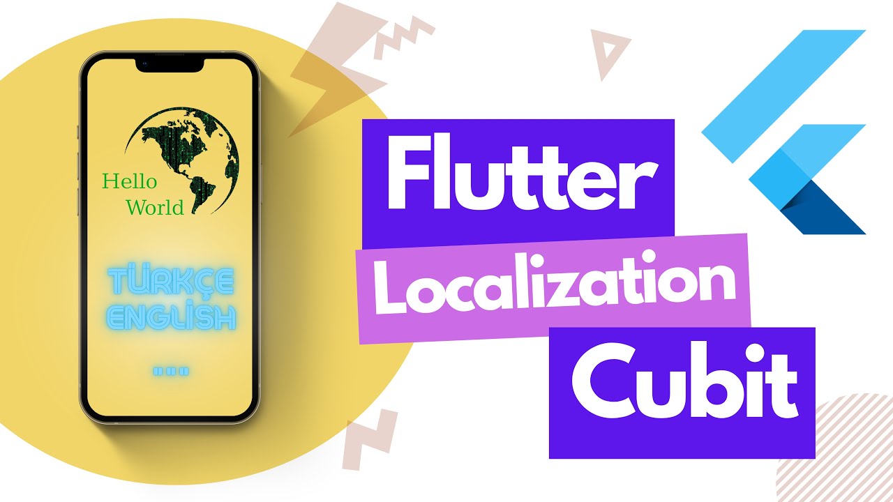 Flutter - 86. Cubit & Localization in Flutter: A Step-by-Step Guide