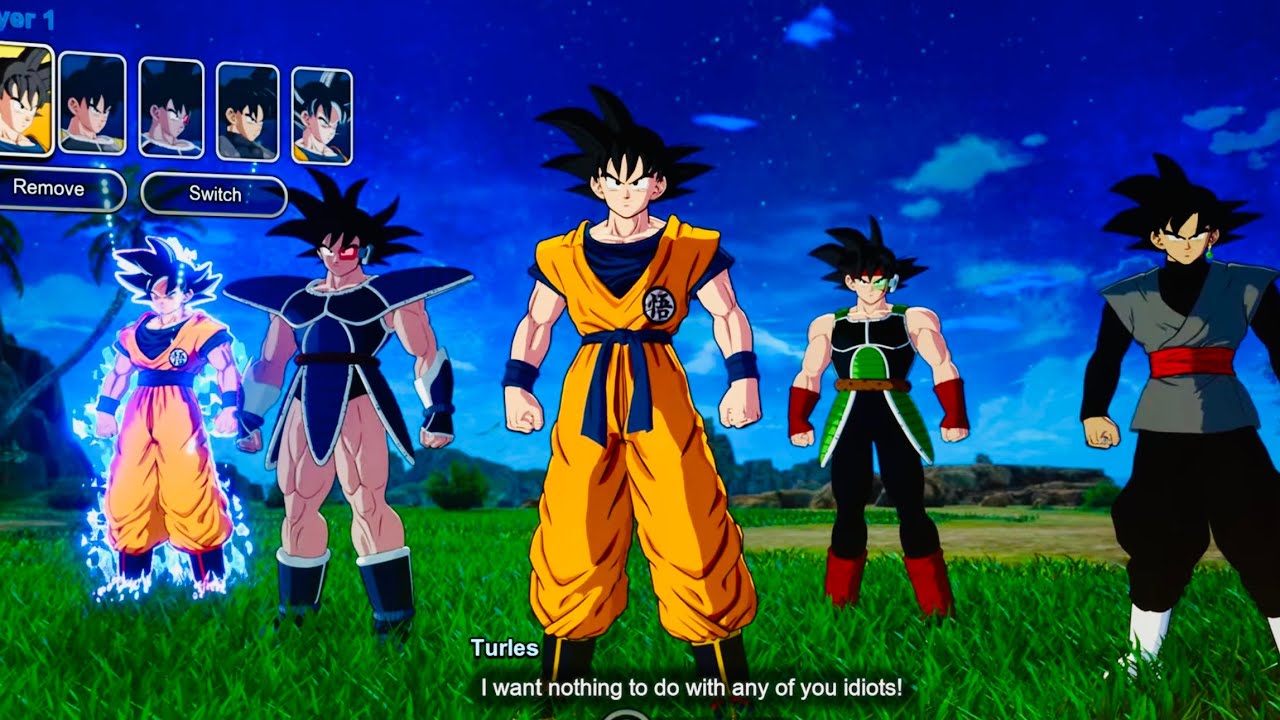 DRAGON BALL Искры! ZERO Версии Гоку против семьи Фрост!