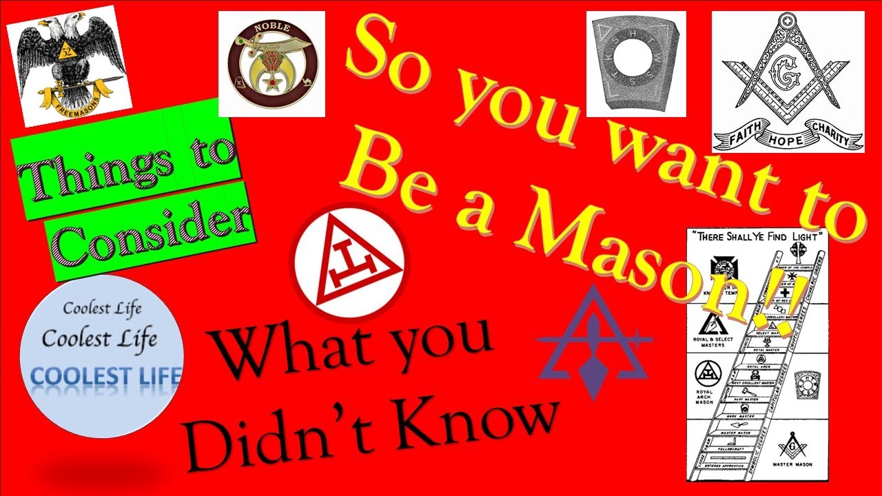 Masonic - What to expect in the Process - A Beginners Guide to the first 3 degrees.