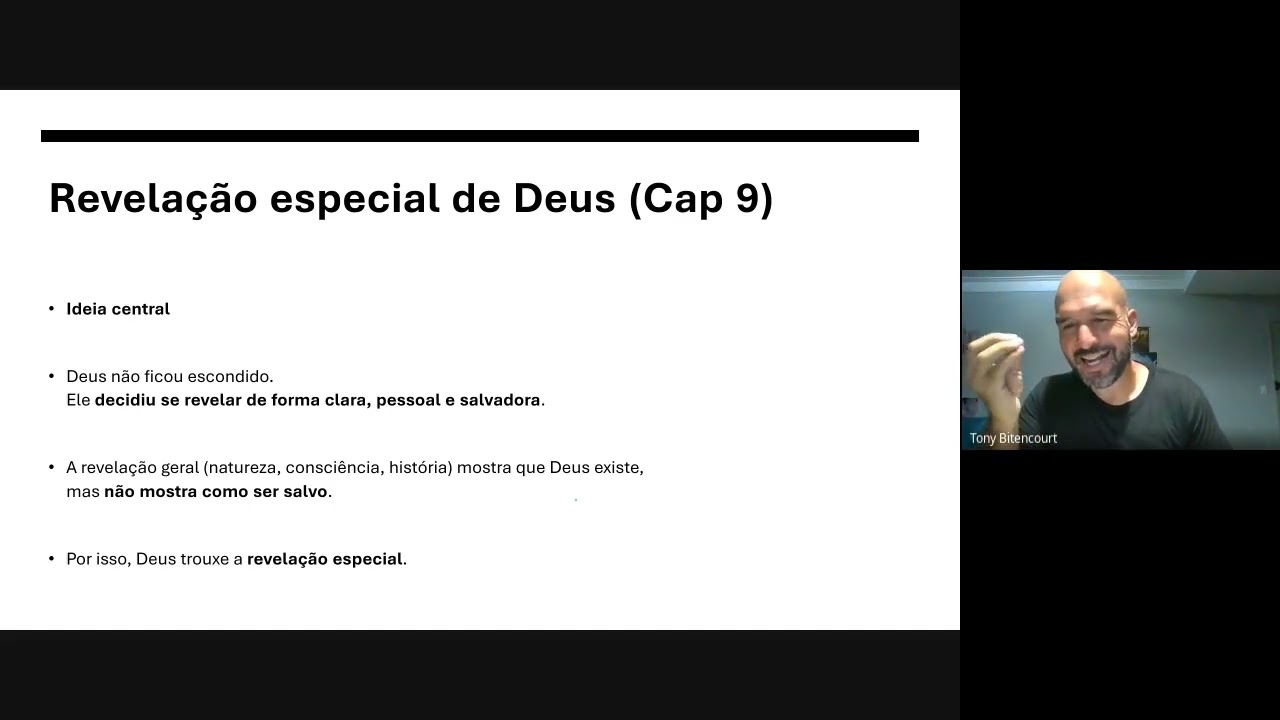 Aula 2 - Teologia sistemática e a importância de um pensamento organizado.