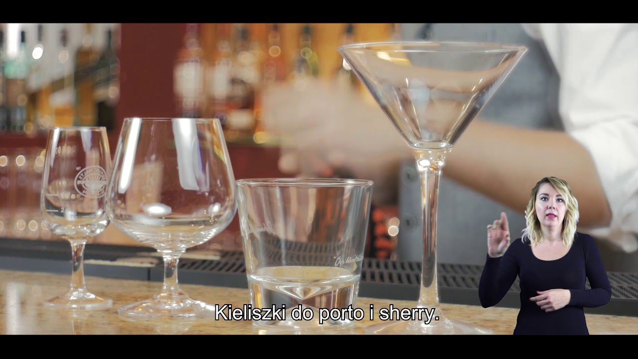 07 Prezentacja szkła i dobór szkła do napoju