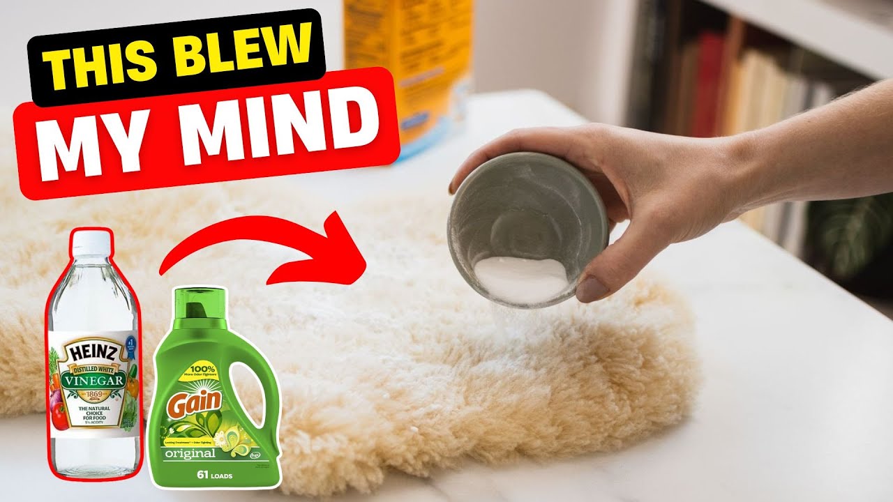 Make Your Sheepskin Rug Look BRAND NEW ✨ Fast & Easy Method!