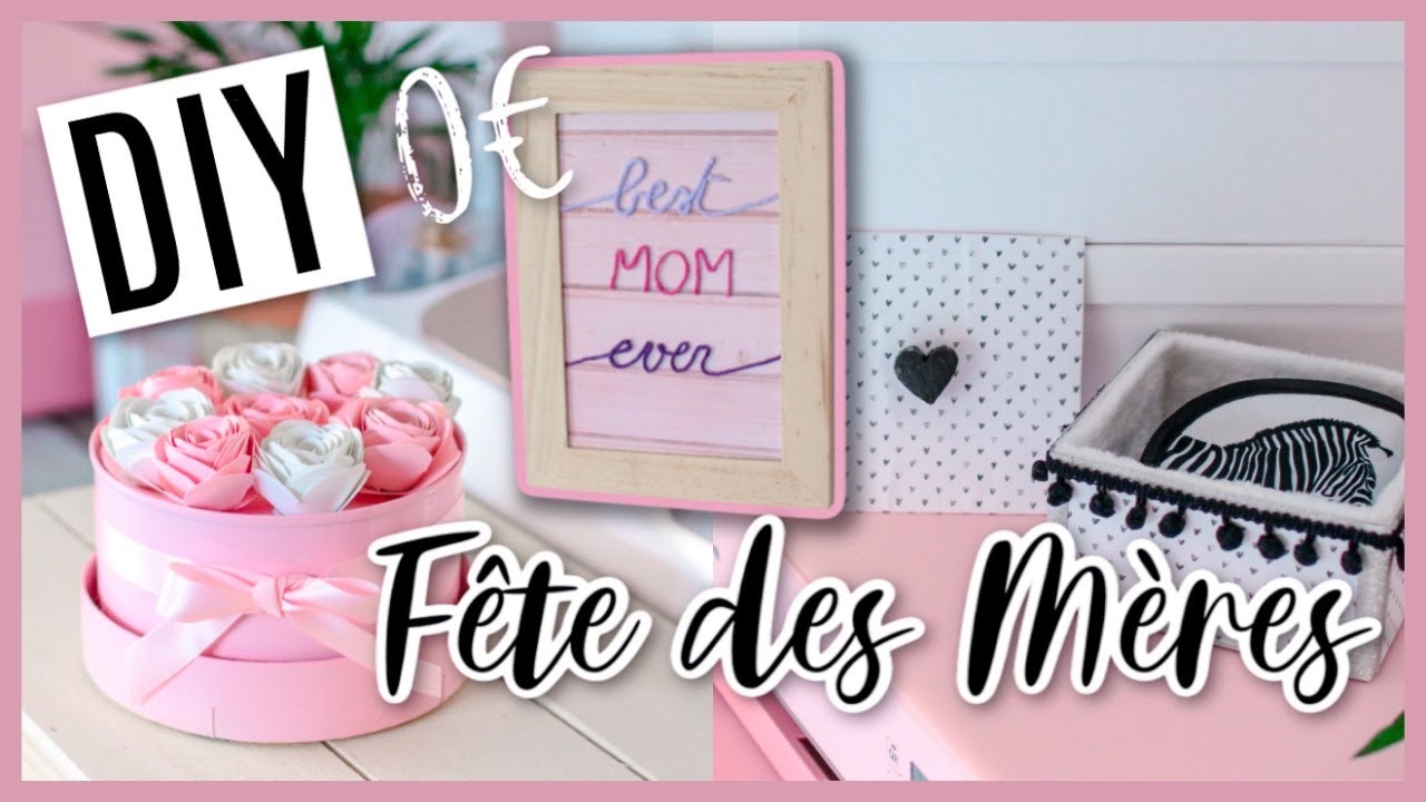 DIY FÊTE DES MÈRES 0€ / RECUP (Spéciale Confinement !)