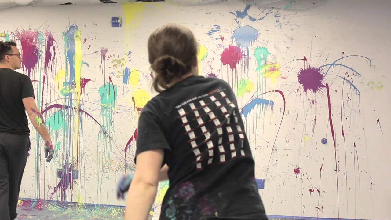 Throwing Paint Balloons at The Frontier