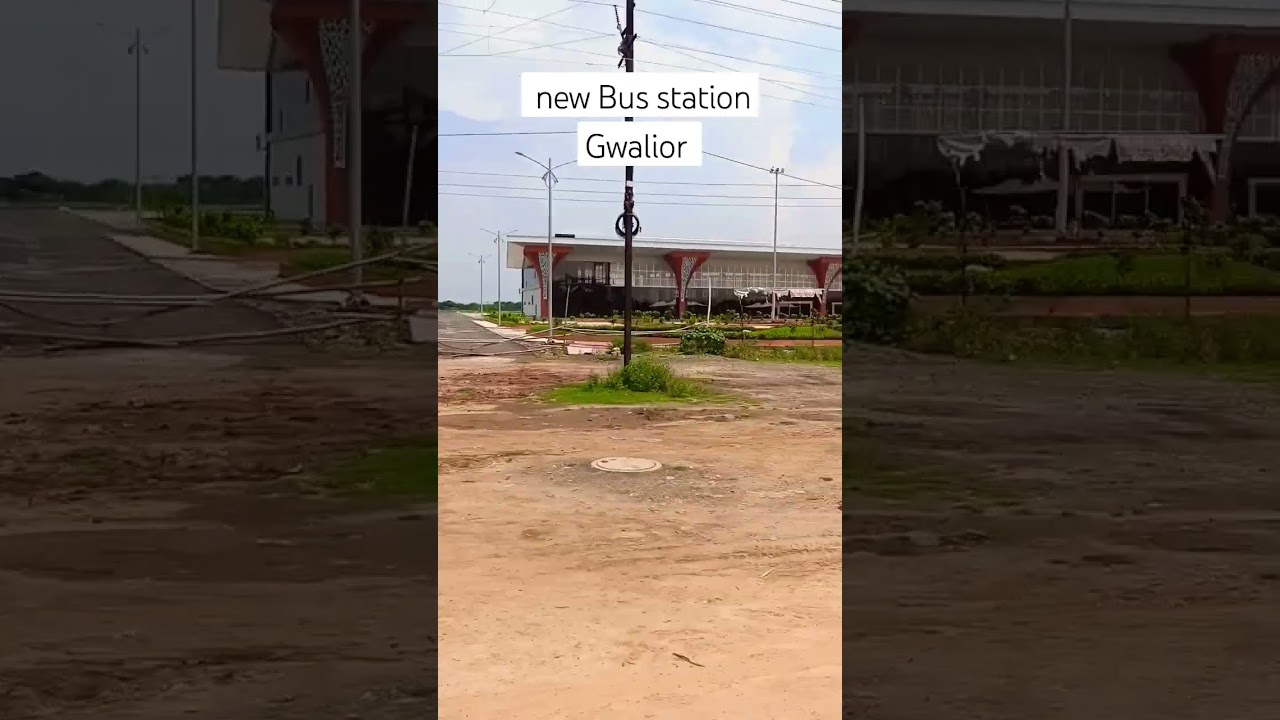 new Bus stand #gwalior #gwaliornews #transport #shorts