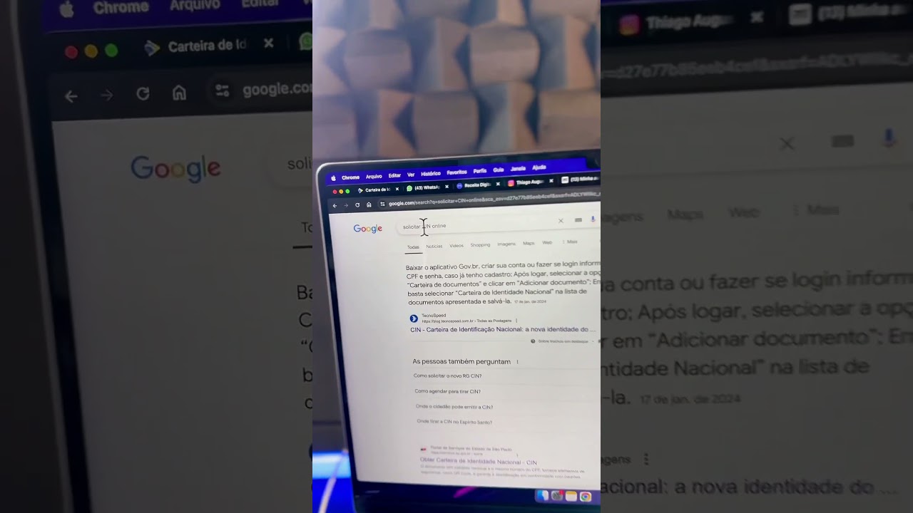 Veja como solicitar o novo Rg