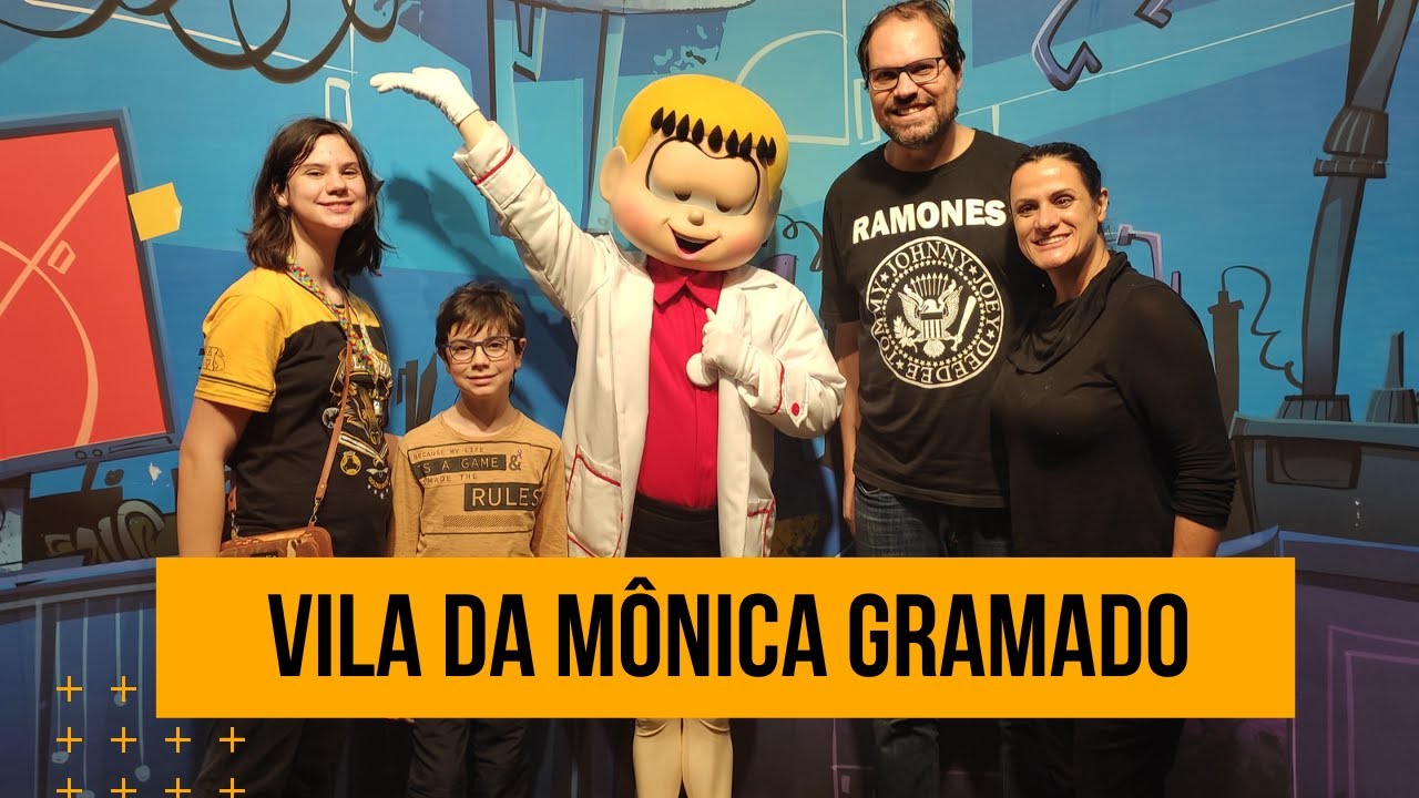 O que Tem na Vila da Mônica Gramado