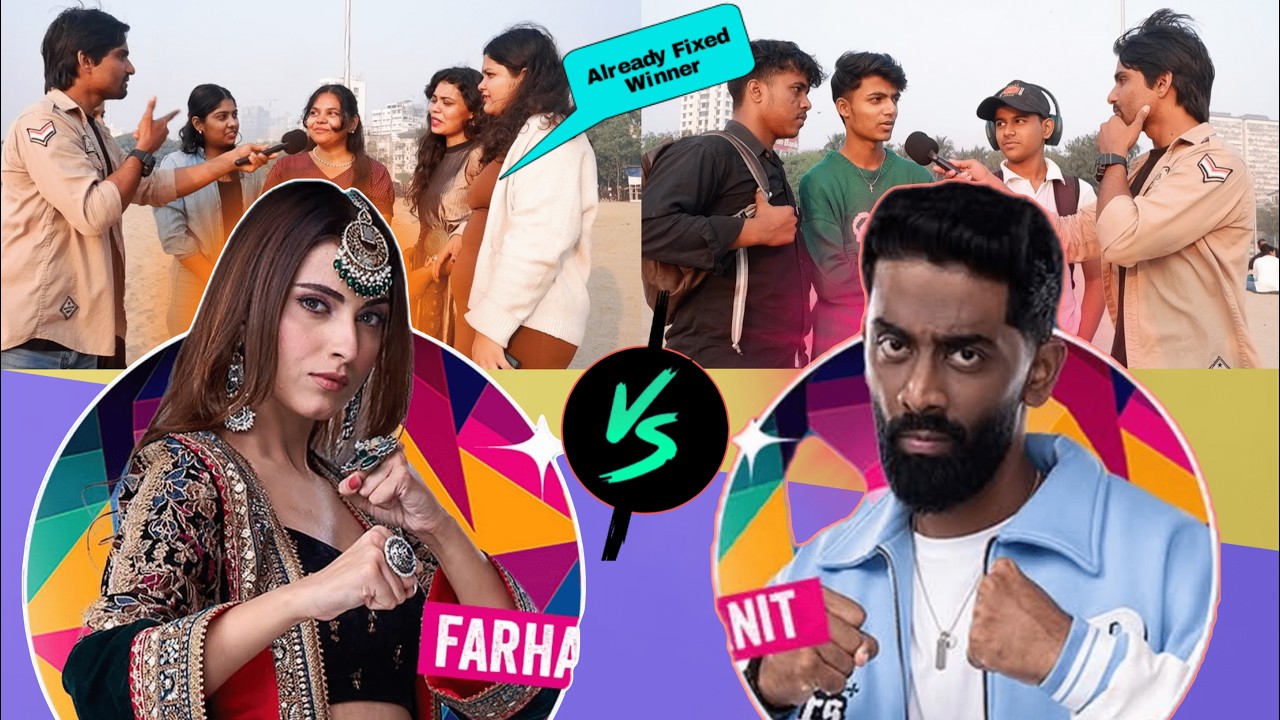 🏆Pranit More VS Farrhana Bhatt | Who Will Be Winner🎉 of BIGG BOSS 19 Public Opinion, noor talkative