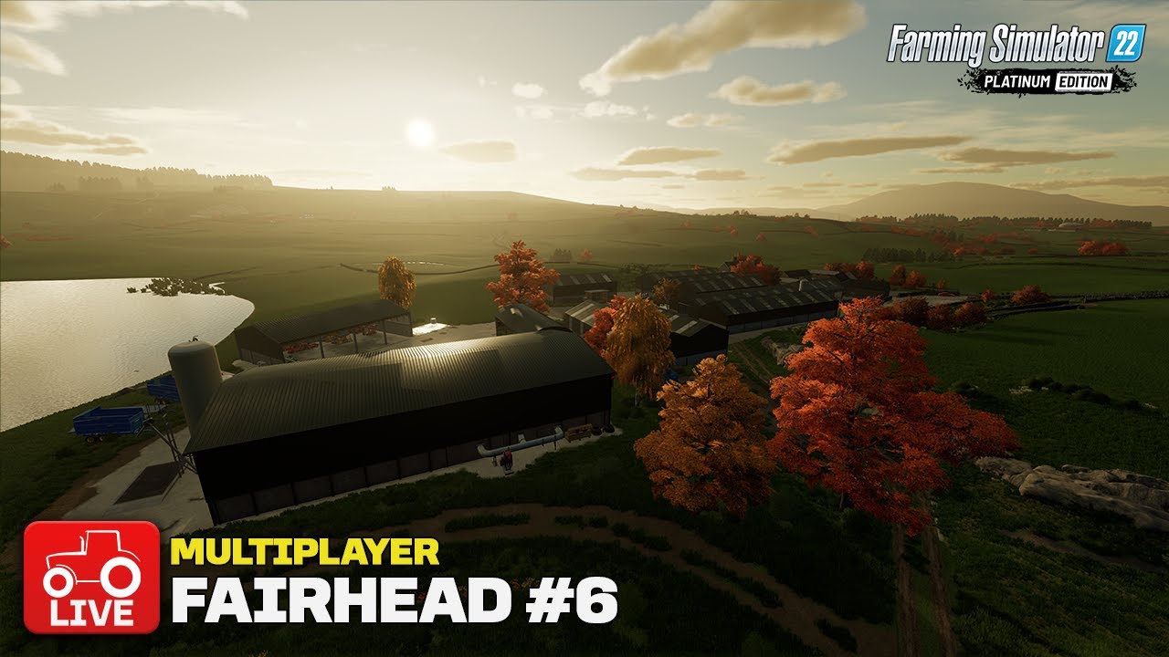 🔴LIVE! FAIRHEAD!! AUTUMN SILAGE WORK! Farming Simulator 22 [FS22] Live Stream