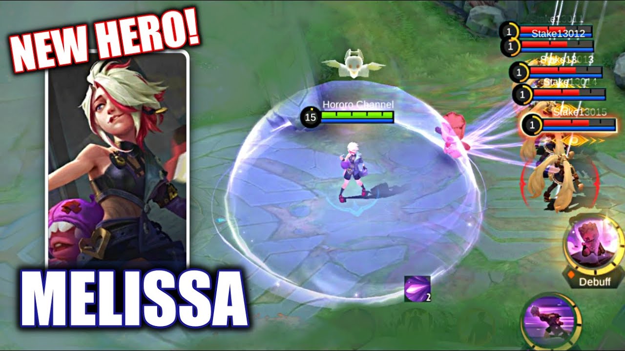 NEW HERO MELISSA! NEW MM WITH VOODOO DOLL| MOBILE LEGENDS